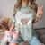 Senior Mom Class Of 2026 Graduation Senior 2026 Mom Comfort Color Blast T-Shirt Fern