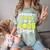 Senior Poppa 2025 Tennis Class Of 2025 Graduation Comfort Color Blast T-Shirt Fern