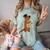 SmileteesGrad Cute Sea Otter Graduation T-Shirt Comfort Color Blast T-Shirt Fern