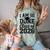I Am So Done Class Of 2026 Graduation School Graduate Comfort Color Blast T-Shirt Fern
