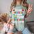 So Long Preschool Kindergarten Here I Come Graduation Comfort Color Blast T-Shirt Fern