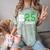 Soccer Senior Night Soccer Senior 2025 Graduation 44 Comfort Color Blast T-Shirt Fern