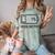Social Battery 1 Shirt Introvert Anti Social Tee Gif Comfort Color Blast T-Shirt Fern