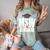 Social Work MSW Graduation Masters Degree Worker 2020 Comfort Color Blast T-Shirt Fern