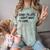 Sorry I Am Late Sarcastic Introvert Quote Text Comfort Color Blast T-Shirt Fern