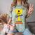 Star Graduate Second Grade Graduation Trophy Cup Comfort Color Blast T-Shirt Fern