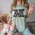 Stay Home It's Too Peopley Out There Sarcastic Introvert Comfort Color Blast T-Shirt Fern