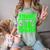 Straight Outta College 2018 Graduation Comfort Color Blast T-Shirt Fern
