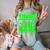 Straight Outta Fourth Grade Graduation Class Comfort Color Blast T-Shirt Fern