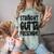 Straight Outta Preschool Graduation Cap Gown 2022 Cute Comfort Color Blast T-Shirt Fern