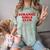 Strange Girls Club Weird Antisocial Introvert Humor Comfort Color Blast T-Shirt Fern