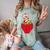 Strawberry Shortcake Sitting On Strawberry Retro Nostalgia Comfort Color Blast T-Shirt Fern
