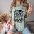 The Tassel Was Worth The Hassle Graduation Comfort Color Blast T-Shirt Fern