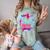 Totally 80's Colorful Retro 1980s Style Nostalgia Vibe Comfort Color Blast T-Shirt Fern Totally 80's Colorful Retro 1980s Style Nostalgia Vibe Comfort Color Blast T-Shirt Fern