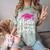 Two Degrees Hotter Graduation 2025 Diploma College Masters Comfort Color Blast T-Shirt Fern