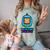 Women's Adulting Is A Myth Retro Pixel Pet Nostalgia Millennials Comfort Color Blast T-Shirt Fern