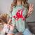 Yk2 Grunge Scary Cat With Shooting Stars 90s Nostalgia Comfort Color Blast T-Shirt Fern