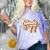 1977 Class Reunion Retro Class Of 77 High School Graduation Comfort Color Blast T-Shirt Amethyst