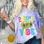 2000's Vibe Hip Hop Costume Early 2000s Party Nostalgia Comfort Color Blast T-Shirt Amethyst