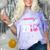 2018 Cosmetology Graduation Shirt Makeup Artist Comfort Color Blast T-Shirt Amethyst