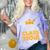 2018 Graduation Class Of 2018 King T Shirt Comfort Color Blast T-Shirt Amethyst