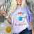 2018 Kindergarten Graduation Graduate Boys Girls Shirt Comfort Color Blast T-Shirt Amethyst