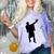 2019 Football Graduation Dab Shirt- Dabbing Graduate Comfort Color Blast T-Shirt Amethyst