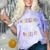 2019 Kindergarten Graduation Comfort Color Blast T-Shirt Amethyst