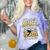 2021 Graduation Shirts For Family 2021 Graduation For Aunt Comfort Color Blast T-Shirt Amethyst