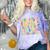 2025 Last Day Of School Autograph 6th Grade Graduation Comfort Color Blast T-Shirt Amethyst