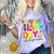 2025 Last Day Of School Autograph Kindergarten Graduation Comfort Color Blast T-Shirt Amethyst