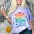 3rd Grade 2021 Graduate Quarantine Third Grade Graduation Comfort Color Blast T-Shirt Amethyst