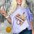 80s 90s Retro Halloween's Party Costume Nostalgia Cassette Comfort Color Blast T-Shirt Amethyst