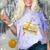 80's 90's Retro Music Party Costume Nostalgia Cassette Comfort Color Blast T-Shirt Amethyst