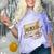 80s 90s Retro Party Costume Nostalgia Cassette Tape Pencil Comfort Color Blast T-Shirt Amethyst