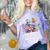 80's Cartoon Heroes Apparel For Retro Nostalgia Fans Comfort Color Blast T-Shirt Amethyst