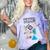 80s Nostalgia Never Forget Comfort Color Blast T-Shirt Amethyst