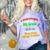 8th Grade Graduation Boys Girls Grad Education Comfort Color Blast T-Shirt Amethyst