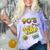 90s Nostalgia Retro Apparel 90'S Vibe Retro Comfort Color Blast T-Shirt Amethyst