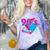 90's Vibe Retro Style Cassette Tape Nostalgia 1990s Party Comfort Color Blast T-Shirt Amethyst