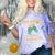 9th Grade Graduate Boys Girls Gamer Ninth Grade Graduation Comfort Color Blast T-Shirt Amethyst