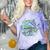 Accounting Major Shirt Graduation College CPA Word Cloud Comfort Color Blast T-Shirt Amethyst