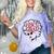 African American HBCU Grad College Graduation Comfort Color Blast T-Shirt Amethyst