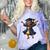 African American Woman Girl Graduation Class Comfort Color Blast T-Shirt Amethyst