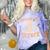 Antique NOSTALGIA SEEKER Antique Collector Comfort Color Blast T-Shirt Amethyst