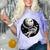 Astronaut Aesthetic Holding Moon Balloon Planets Introvert Comfort Color Blast T-Shirt Amethyst