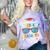 What An Awesome Pre-K Graduate Looks Like 2025 Graduation Comfort Color Blast T-Shirt Amethyst