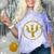 Bachelor Of Science Psychology Graduation Comfort Color Blast T-Shirt Amethyst