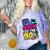 Back To The 90s Nostalgia Cassette Game Console Boombox Comfort Color Blast T-Shirt Amethyst