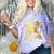 This Badass Has a Masters Degree College Graduation Comfort Color Blast T-Shirt Amethyst